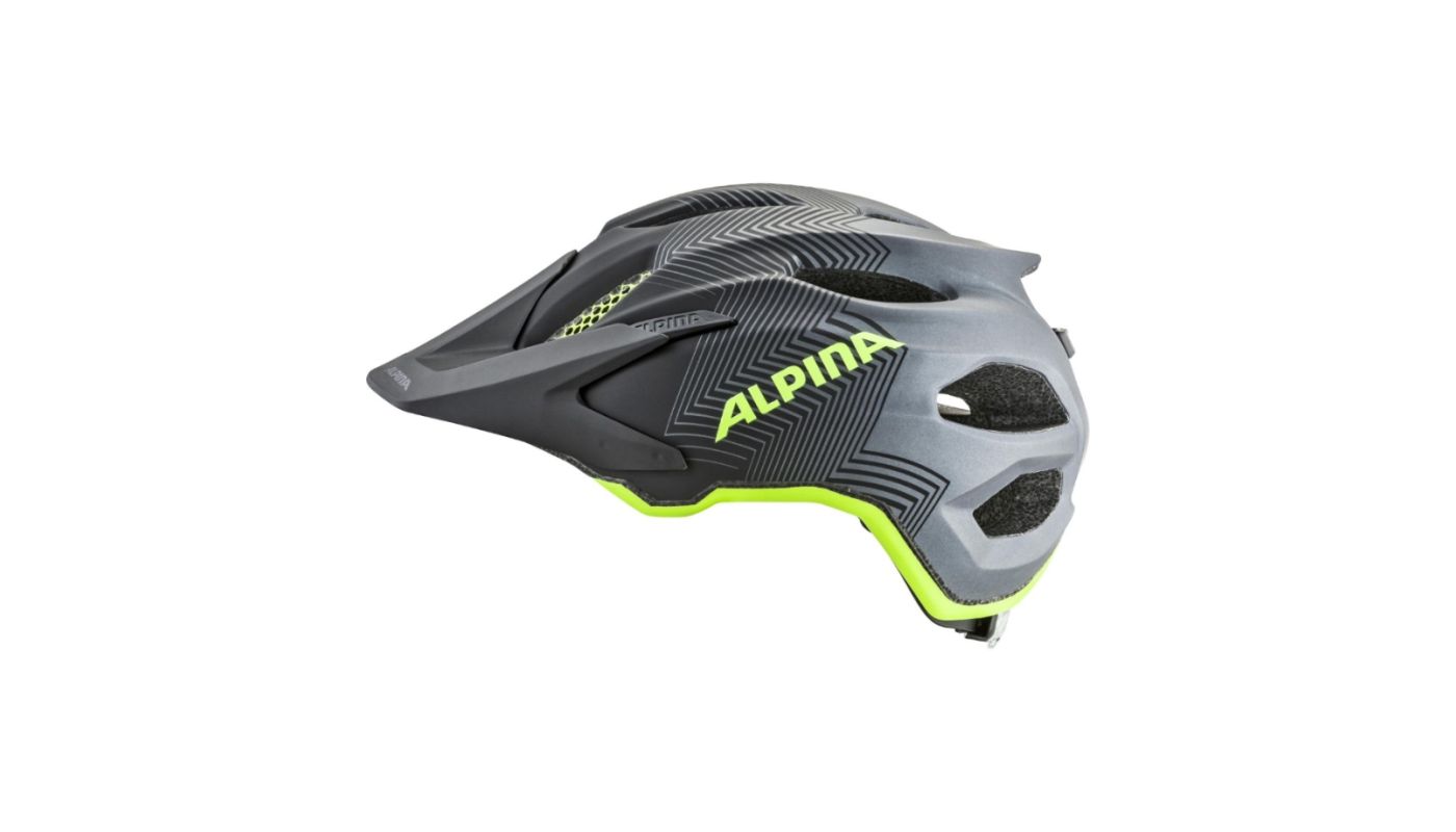 Cyklistická helma Alpina CARAPAX JR. black-neon yellow - 4