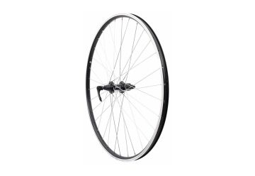 Zapletené kolo 28" Mach1 V-brake zadní Formula / Shimano ořech 8-10sp. černé/stříbrné - 1