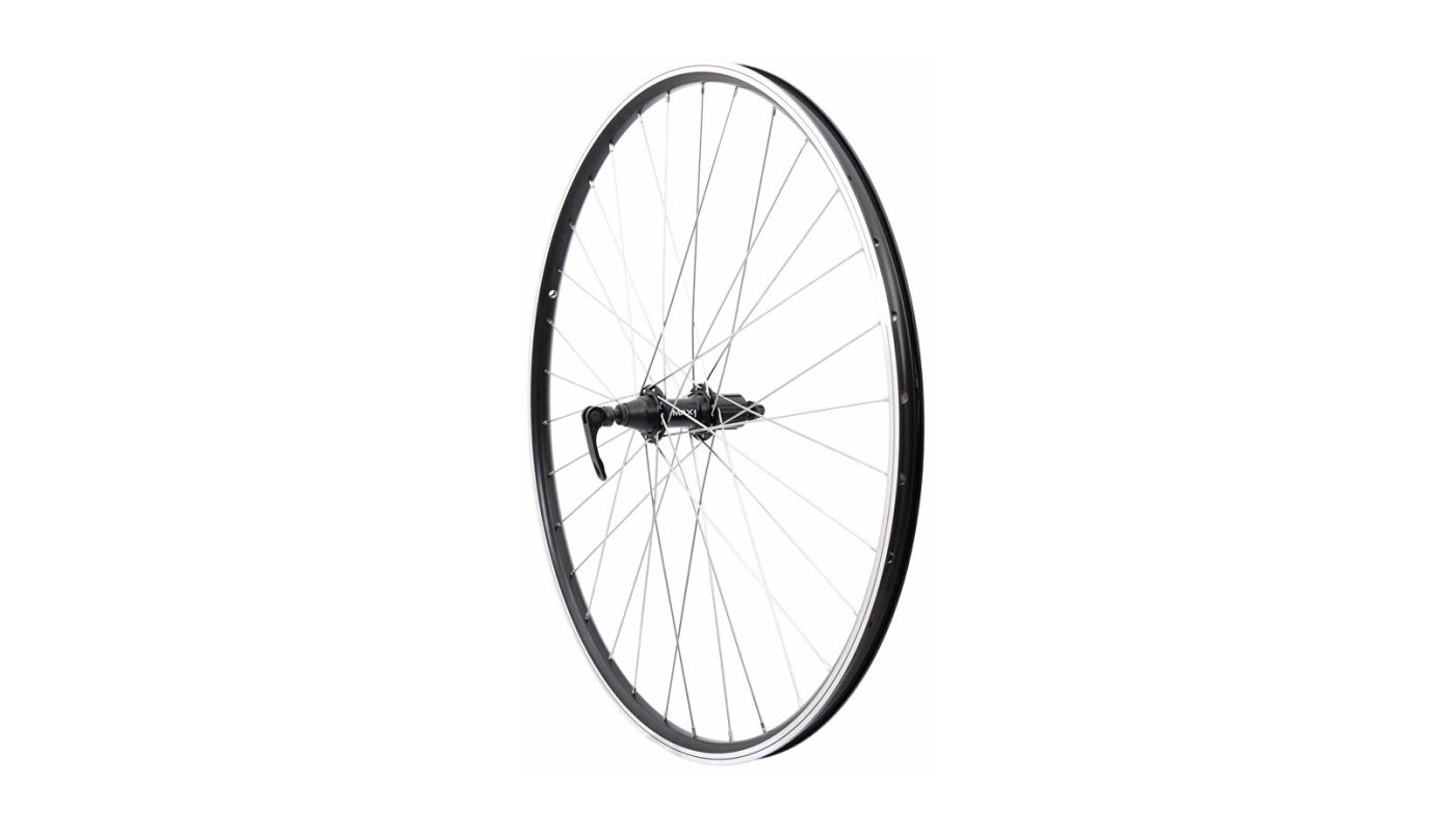 Zapletené kolo 28" Mach1 V-brake zadní Formula / Shimano ořech 8-10sp. černé/stříbrné - 1