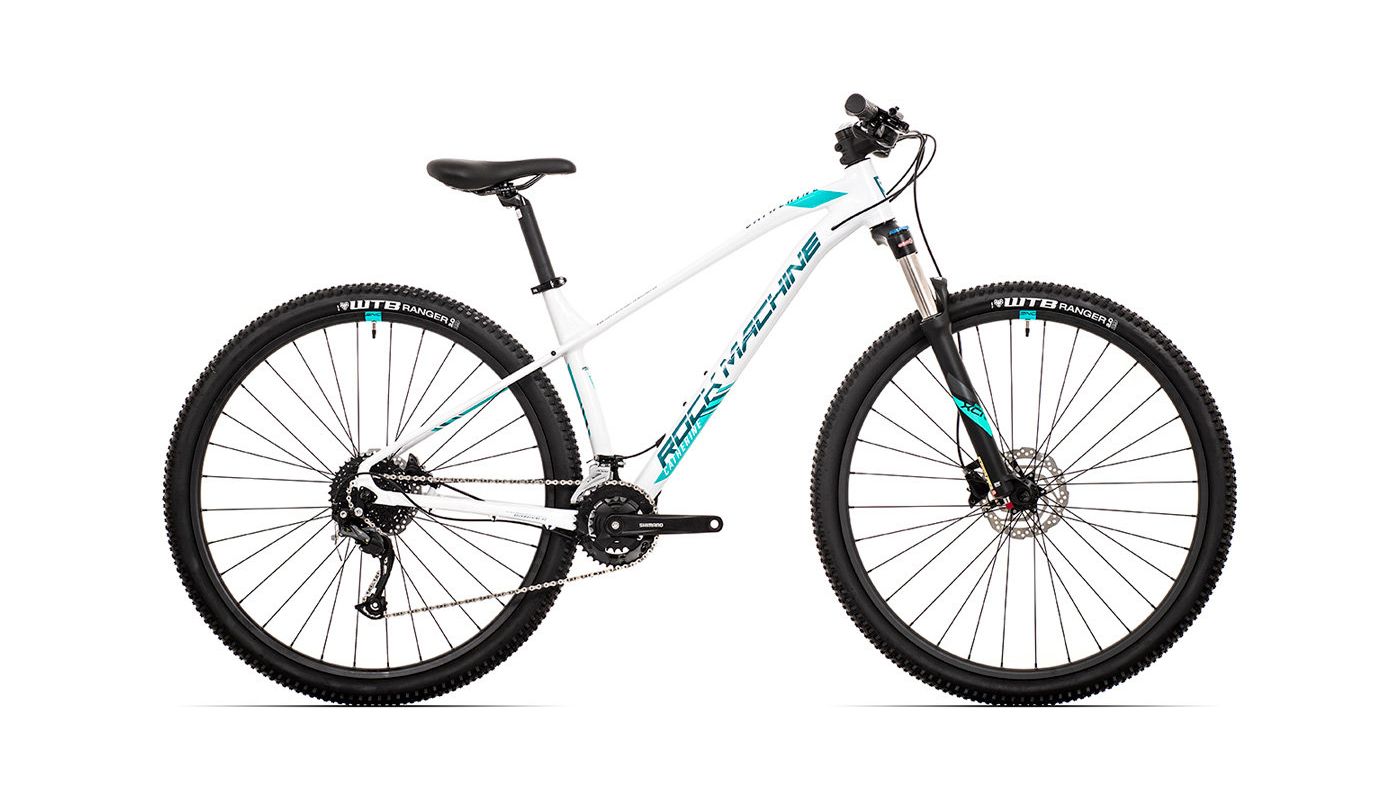 Rock Machine Catherine 20-29 pearl white/neon cyan/petrol 2022 - 1