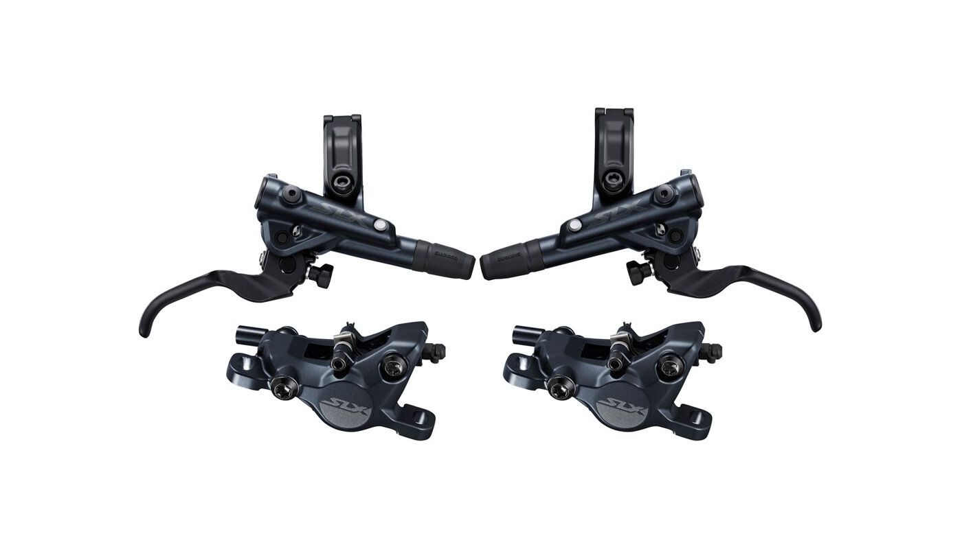 Kotoučové brzdy Shimano SLX BR-M7120 (4píst.) polymer bez chladičem pár - 1