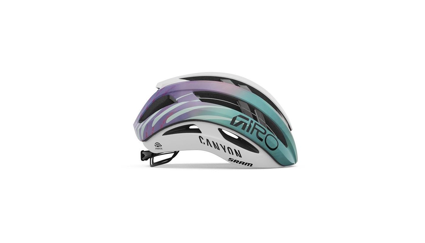 GIRO Aries Spherical Mat White/Black Canyon/SRAM - 3