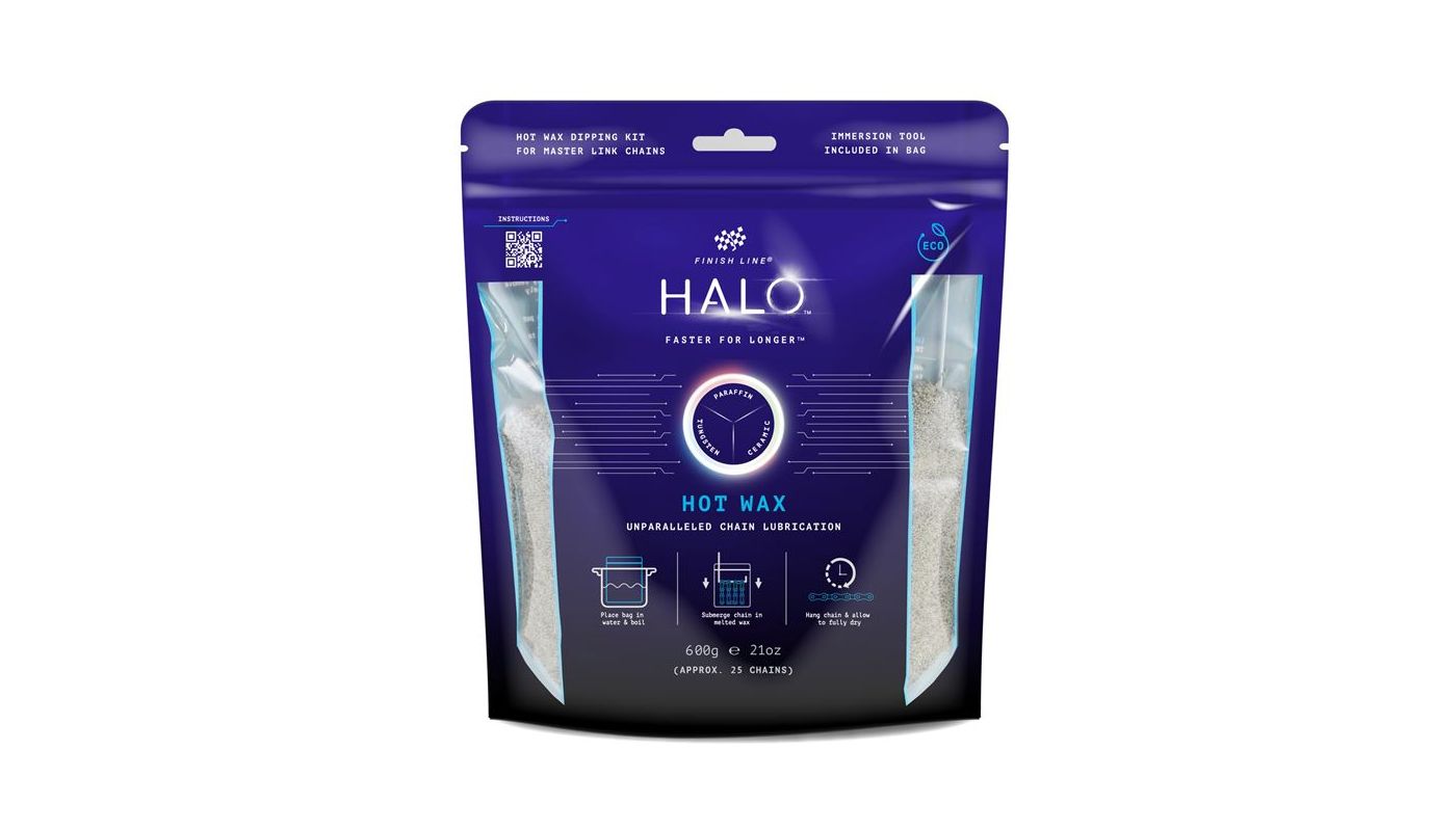 FINISH LINE HALO™ - HOT WAX Lubricant - 600g - Granular - Double-Boil Bag + Immersion Tool - 1