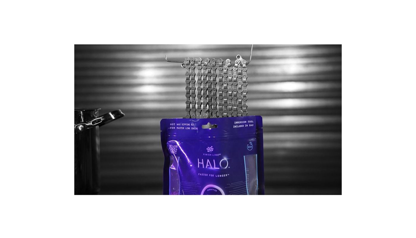 FINISH LINE HALO™ - HOT WAX Lubricant - 600g - Granular - Double-Boil Bag + Immersion Tool - 6