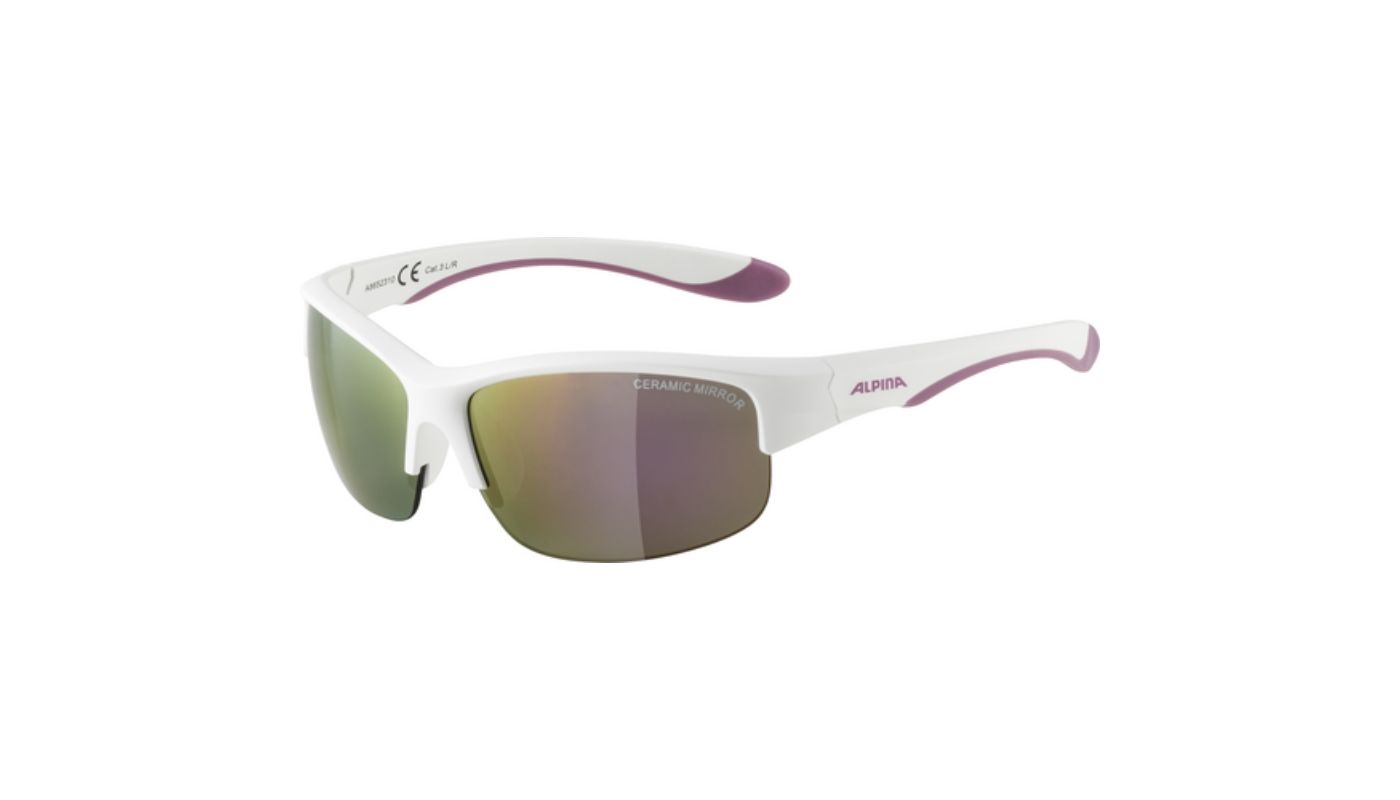 Alpina Flexxy Youth HR White matt  - purple - 1