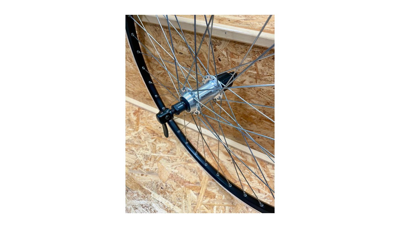 Zapletené kolo Mach1 / Shimano 26" zadní RU černá - 2