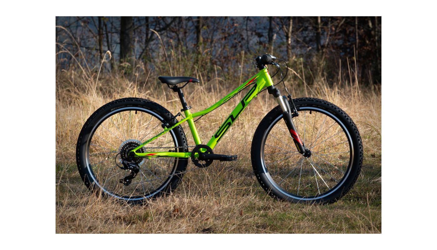 Superior Racer XC 24 Matte Lime/Black/Red 2023 - 2