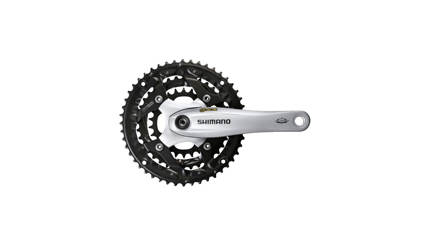 Kliky Shimano Deore FC-M521 Dyna Sys 48/36/26 Černé - 1