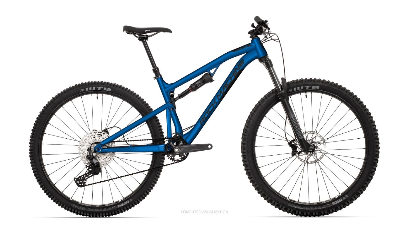 Rock Machine Blizzard TRL 30-29 Metallic Blue/Black 2023 - 1