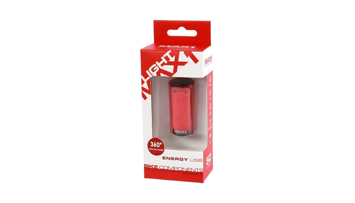 Blikačka zadní Max1 Energy USB - 5